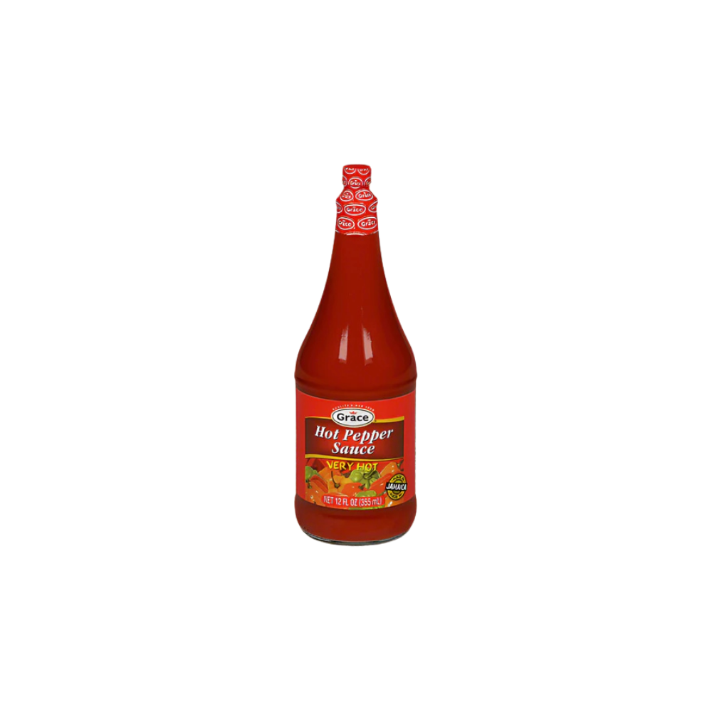 Grace Hot Pepper Sauce Very Hot 12oz