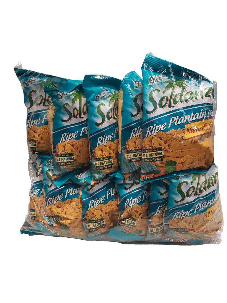 Soldanza Ripe Plantain Chips 12 Units